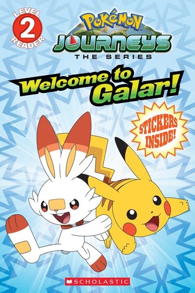 Scholastic Inc. Pokemon Journeys: Welcome to Galar! (Scholastic Readers, Lvl 2)