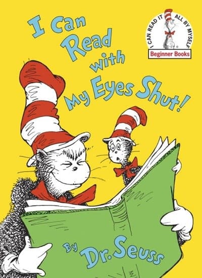 Dr. Seuss Library: I Can Read with My Eyes Shut