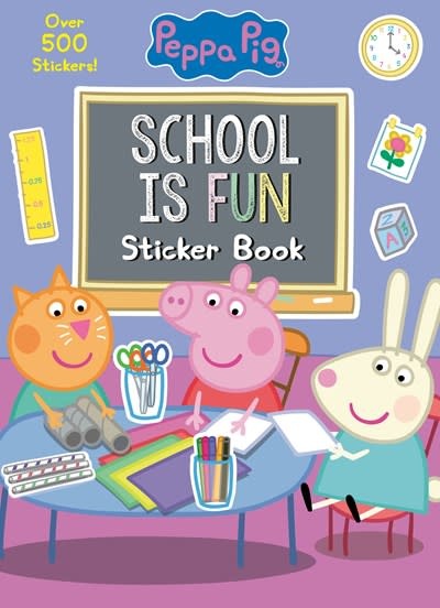 Golden Books School is Fun Sticker Book (Peppa Pig)