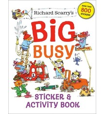 Golden Books Richard Scarry's Big Busy Sticker & Activity Book