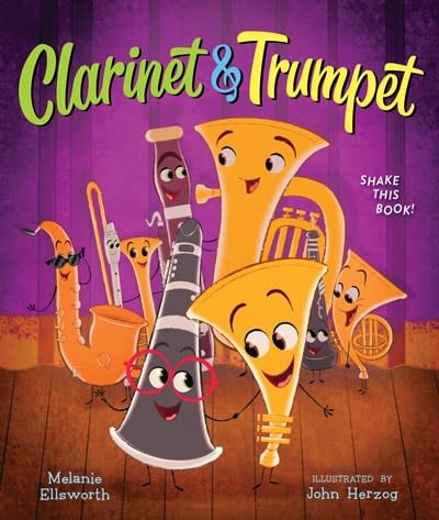 HMH Books for Young Readers Clarinet and Trumpet (book with shaker)
