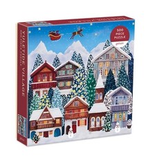 Galison Yuletide Village 500 Piece Puzzle
