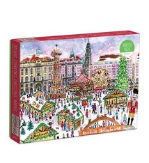 Galison Michael Storrings Christmas Market 1000 Piece Puzzle