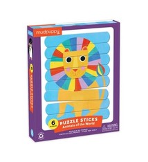 Mudpuppy Animals of the World Puzzle Sticks