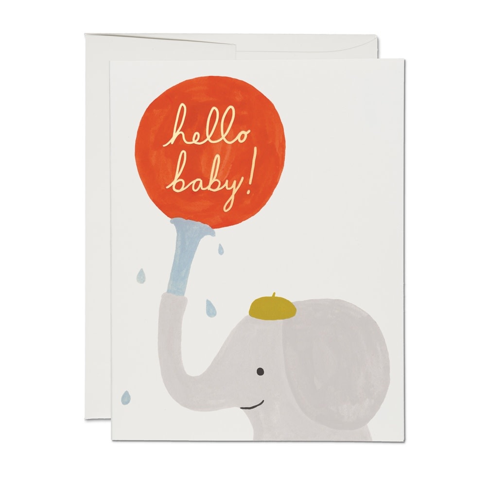 Little Elephant (New Baby Card)