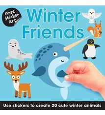 B.E.S. First Sticker Art: Winter Friends