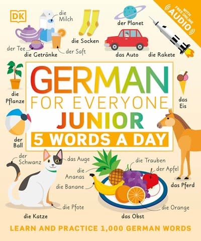 DK Children German for Everyone Junior: 5 Words a Day