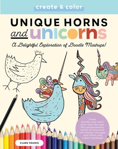 Create & Color: Unique Horns & Unicorns