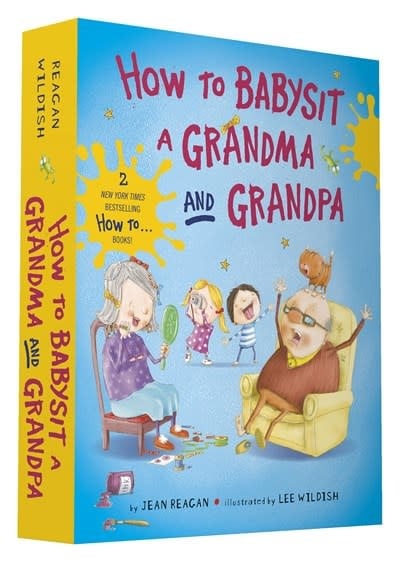 Knopf Books for Young Readers How to Babysit a Grandma and Grandpa Board Book Boxed Set