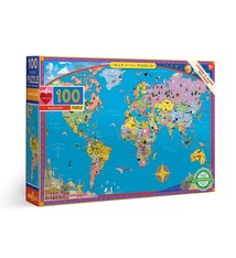 World Map Puzzle (100 Piece Jigsaw)
