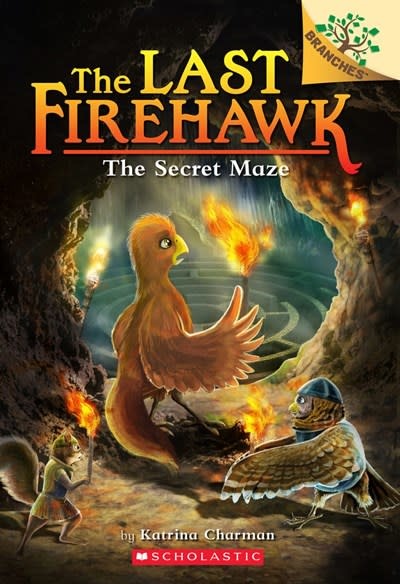 Scholastic Inc. Last Firehawk #10 The Secret Maze