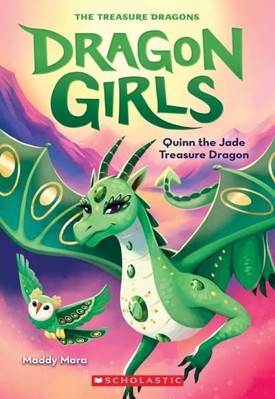 Scholastic Paperbacks Dragon Girls #6 Quinn the Jade Treasure Dragon