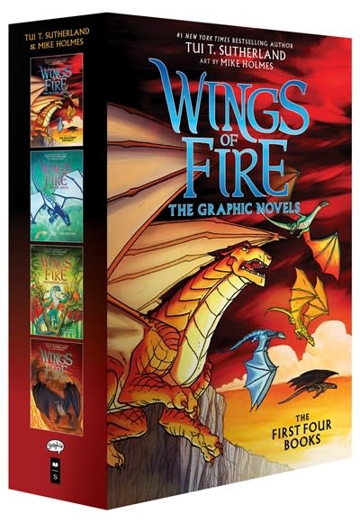 Graphix Wings of Fire Graphix Box Set (#1-4)