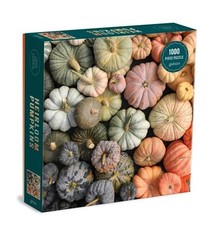 Galison Heirloom Pumpkins 1000 Piece Puzzle in Square Box