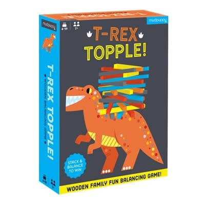 Mudpuppy T-Rex Topple! Balancing Game