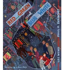 Levine Querido Red and Green and Blue and White