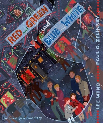 Levine Querido Red and Green and Blue and White