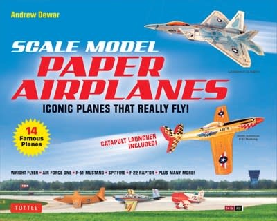 Tuttle Publishing Scale Model Paper Airplanes Kit