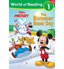 Disney Press Mickey Mouse Funhouse: The Summer Snow Day (World of Reading, Lvl 1)