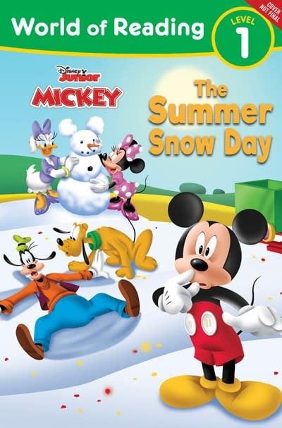 Disney Press Mickey Mouse Funhouse: The Summer Snow Day (World of Reading, Lvl 1)