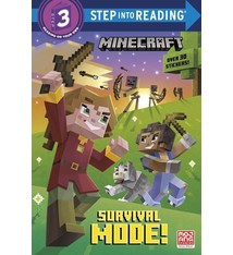 Random House Books for Young Readers Minecraft: Survival Mode! (Step-Into-Reading, Lvl 3)