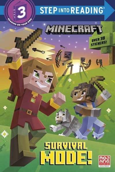 Random House Books for Young Readers Minecraft: Survival Mode! (Step-Into-Reading, Lvl 3)