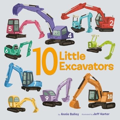 Doubleday Books for Young Readers 10 Little Excavators