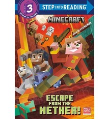 Random House Books for Young Readers Minecraft: Escape from the Nether! (Step-Into-Reading, Lvl 3)