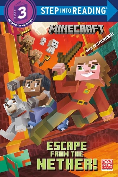 Random House Books for Young Readers Minecraft: Escape from the Nether! (Step-Into-Reading, Lvl 3)