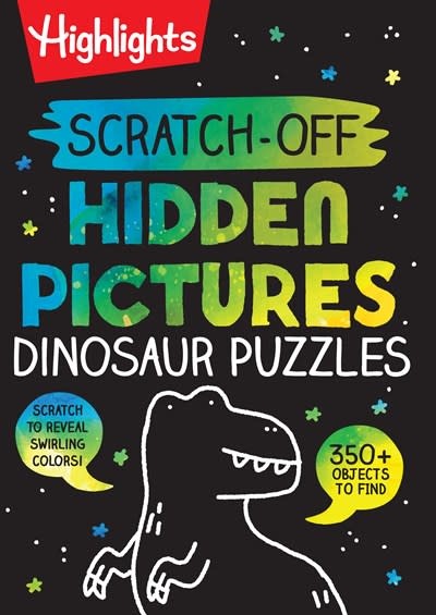 Dinosaur Scratch Art Pictures