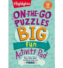 Highlights Press Highlights On-the-Go Puzzles: Big Fun Activity Pad