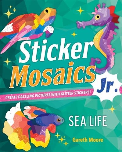 Castle Point Books Sticker Mosaics Jr.: Sea Life