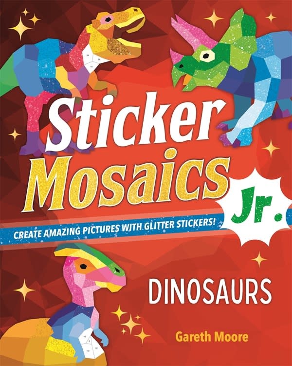 Castle Point Books Sticker Mosaics Jr.: Dinosaurs