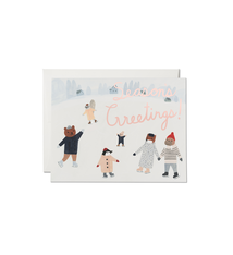 Ice Animals (Holiday Card)