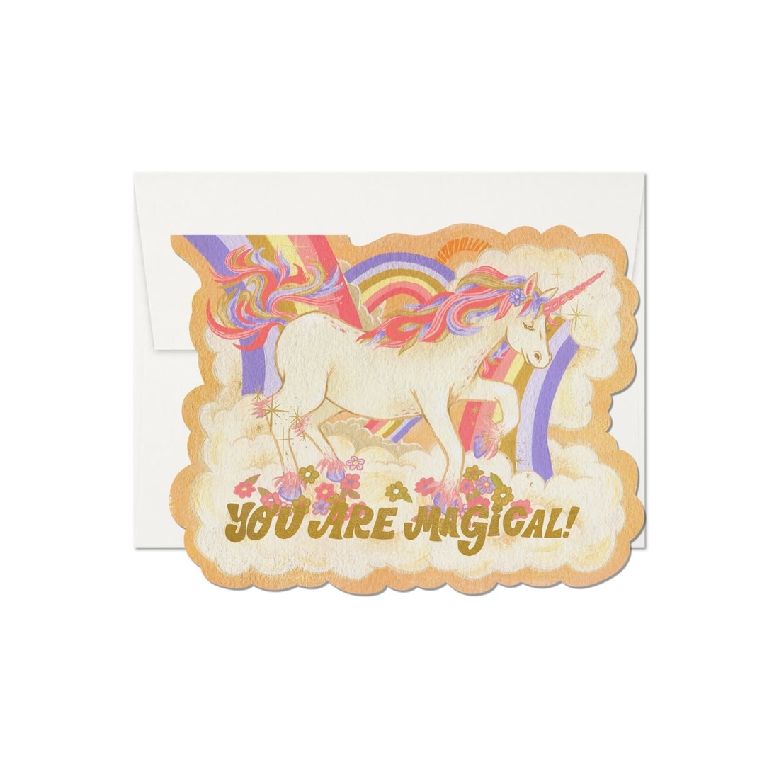 Magical Unicorn (Greeting Card)