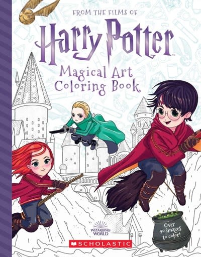 Scholastic Inc. Around the Wizarding World Activity Book (Harry