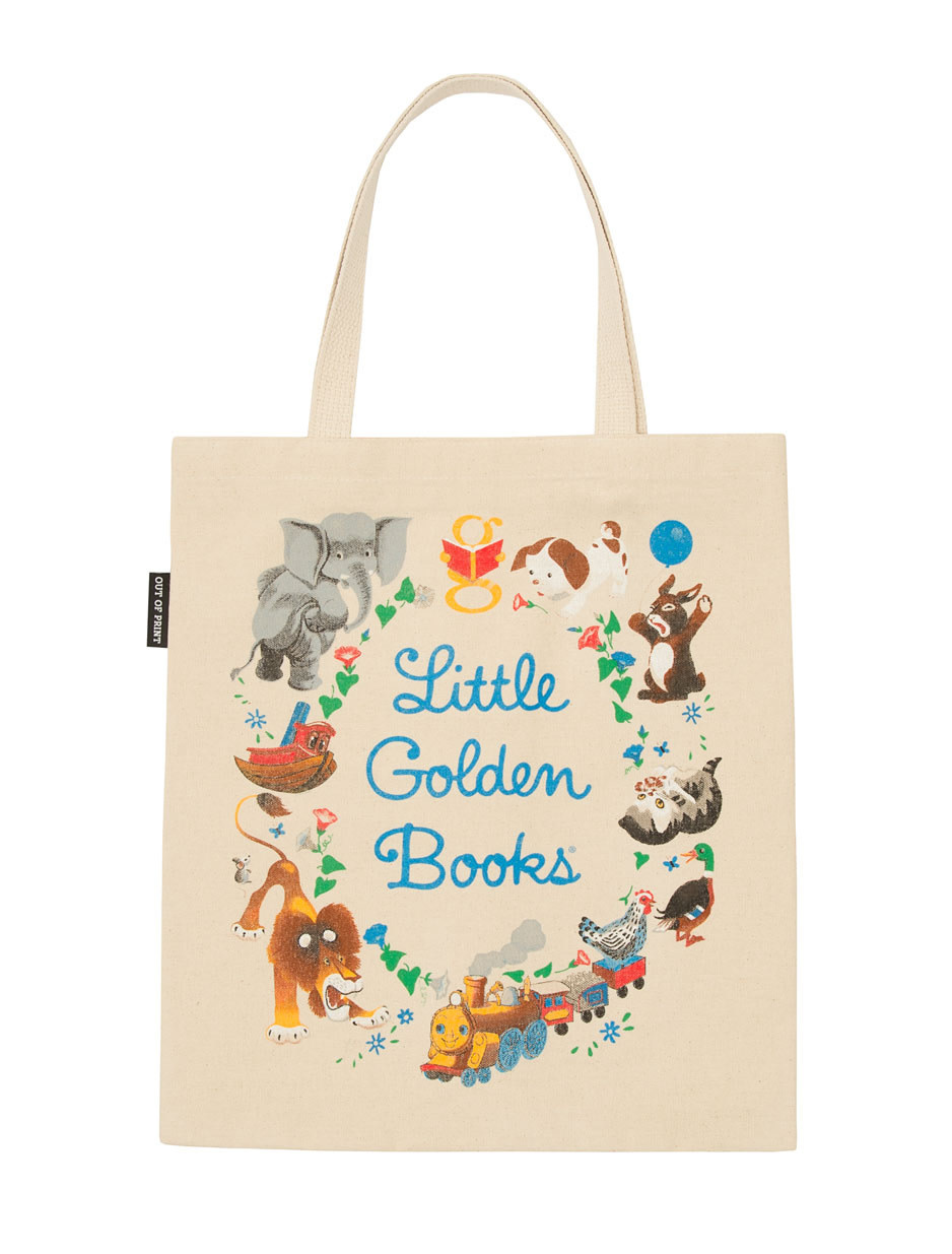 Out of Print Little Golden Books Tote