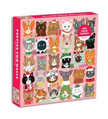 Galison Festive Fur Balls (500 Piece Puzzle)