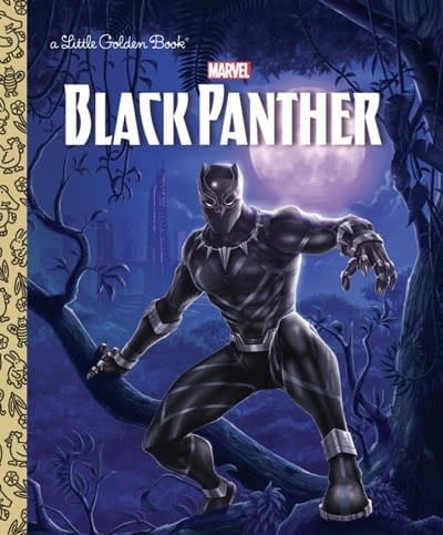 Golden Books Marvel Superheroes: Black Panther (Little Golden Book)