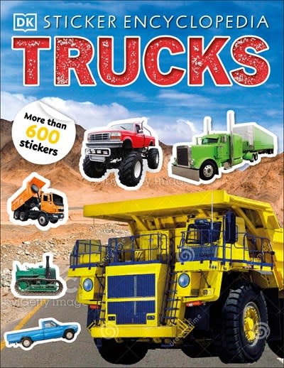 DK Children Sticker Encyclopedia Trucks