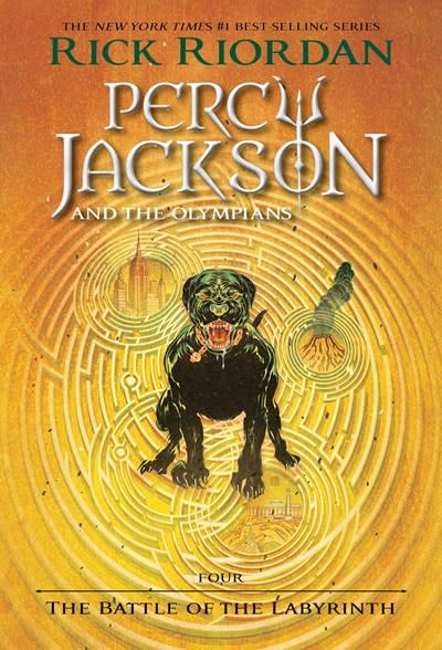 Disney-Hyperion Percy Jackson and the Olympians, Book Four The Battle of the Labyrinth