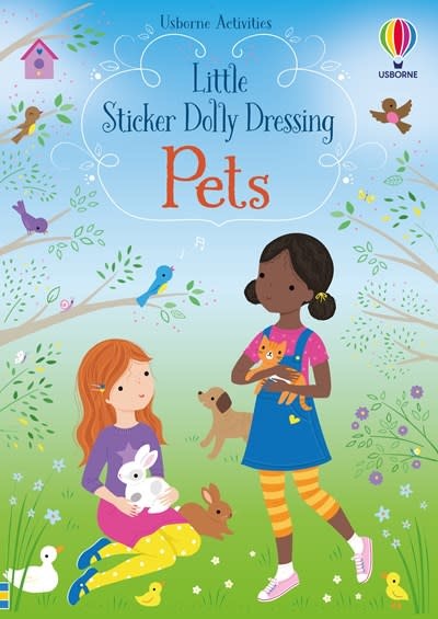 Usborne Little Sticker Dolly Dressing, Pets