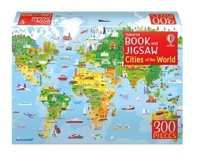 Usborne Cities of the World, Book & Jigsaw Puzzle