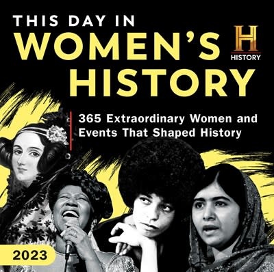 Sourcebooks 2023 History Channel This Day in Women's History Boxed Calendar