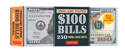 Tuttle Publishing Origami Paper: One Hundred Dollar Bills