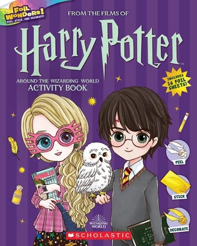 Scholastic Inc. Around the Wizarding World Activity Book (Harry