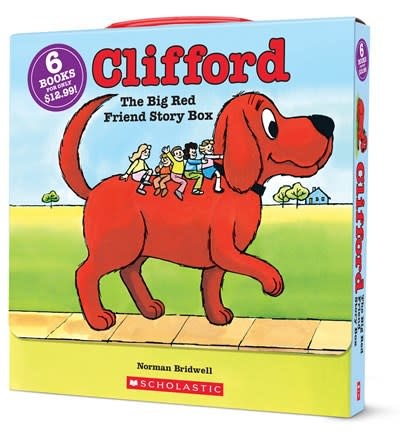 Scholastic Inc. Clifford the Big Red Dog: The Big Red Friend Story Box (6 Books)