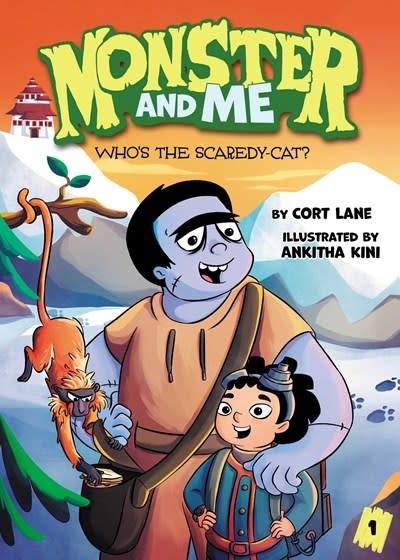 little bee books Monster and Me #1 Who's the Scaredy-Cat?