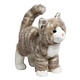 Zipper, Grey Tabby Cat (Plush)