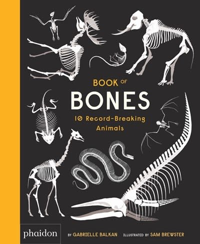 Phaidon Press Book of Bones: 10 Record-Breaking Animals